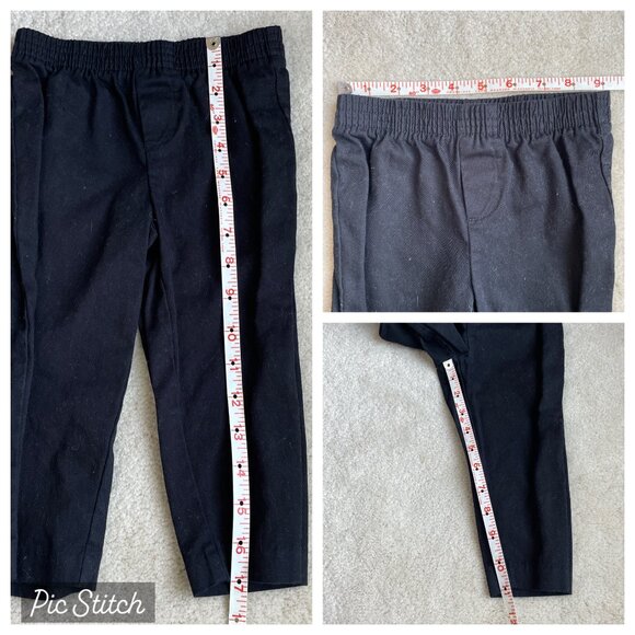 Izod Christmas Reindeer Snowflake Outfit Sweater Vest Shirt Pants Size 24 months - Picture 16 of 16